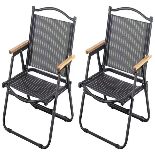 Fishing Chair portable folding black