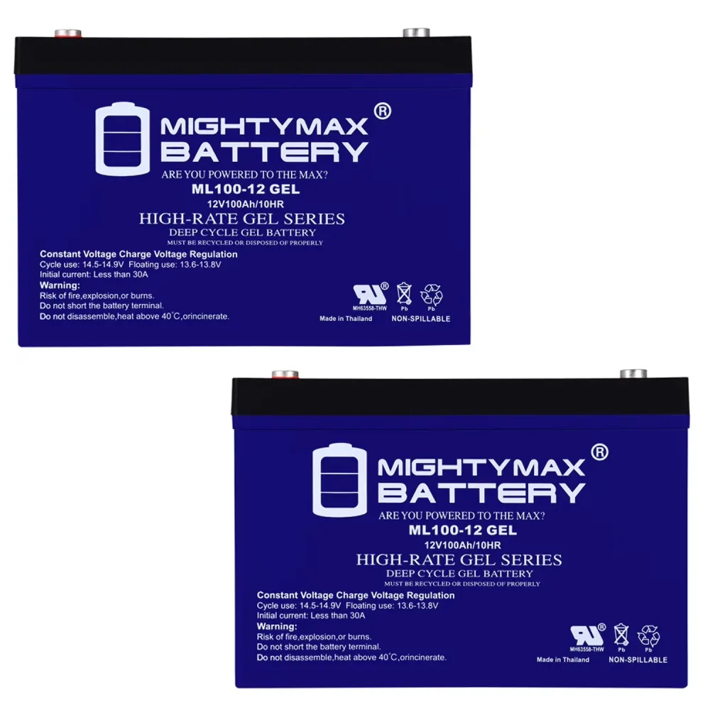 Battery 12v 2 pack 12 volt