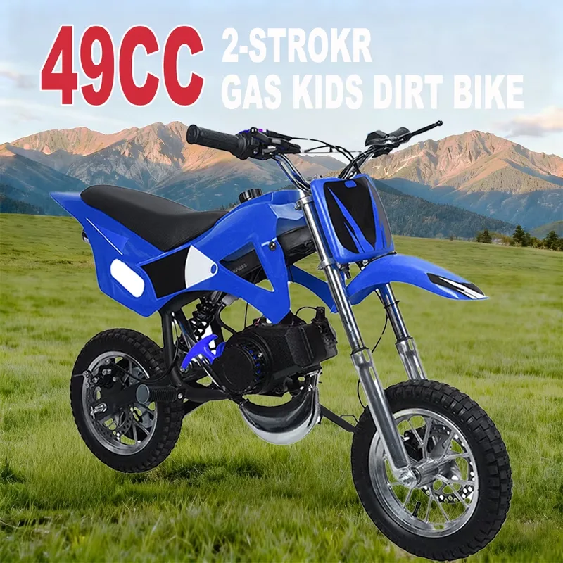 Dirt Bike blue 100kg 105cm