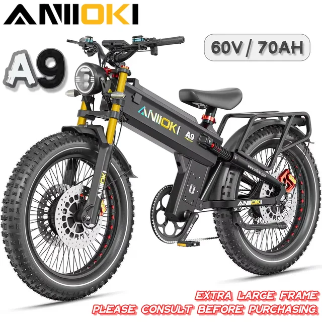 Electric Bike 60v 26" 8"