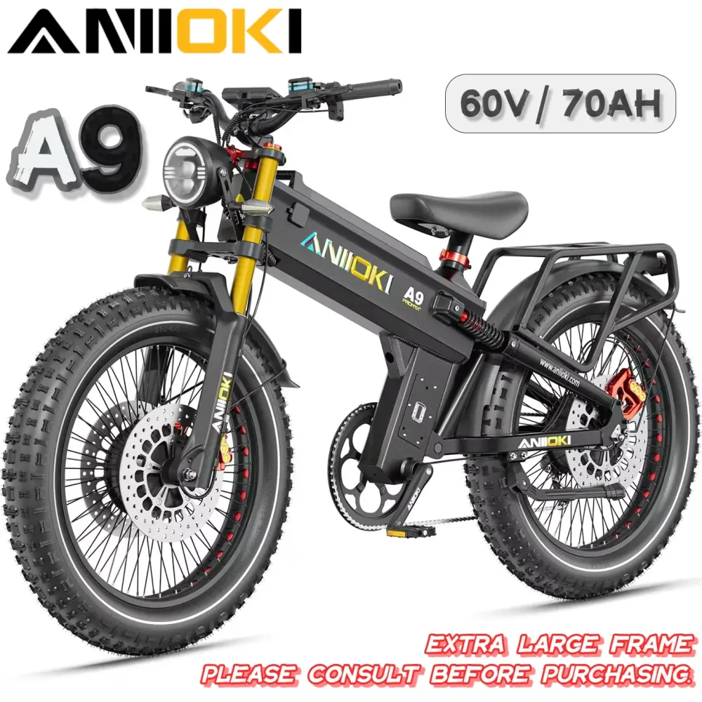 Electric Bike 60v 26" 8"