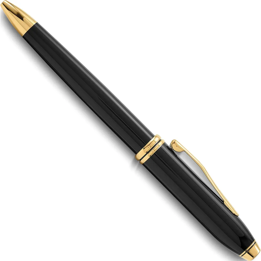 Pen black 7.38 in 3.69 in