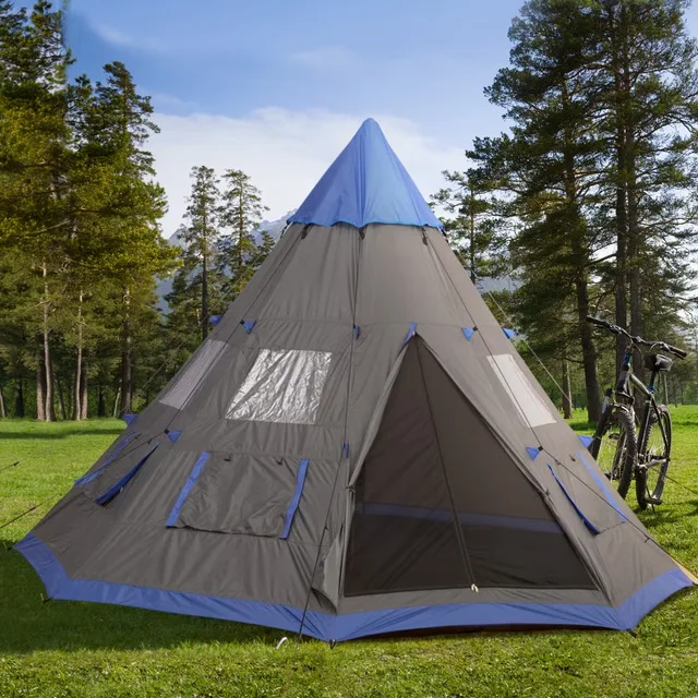 Camping Tent 12ft 6-7 person waterproof