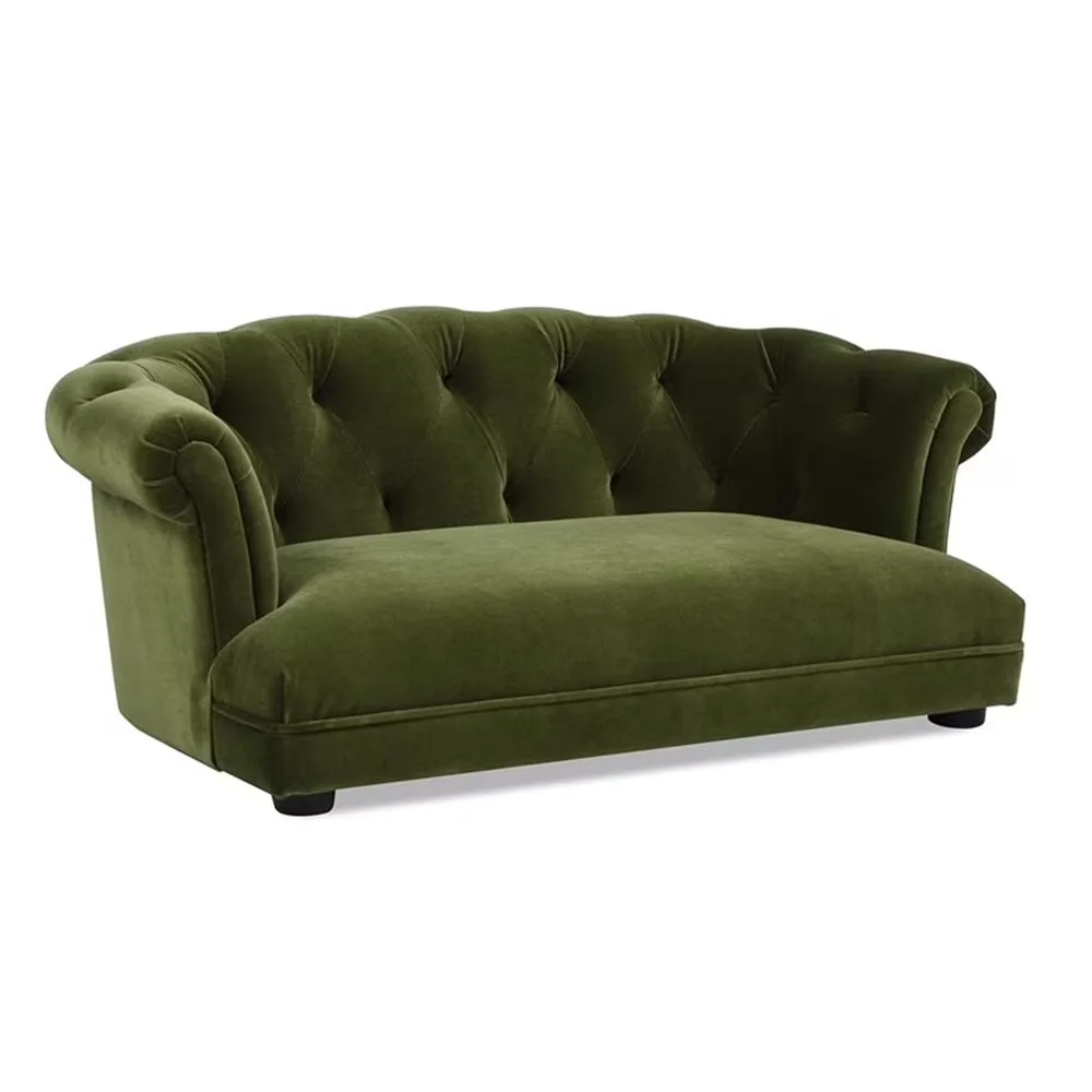 Sofa Bed 36.5" green 150 lbs