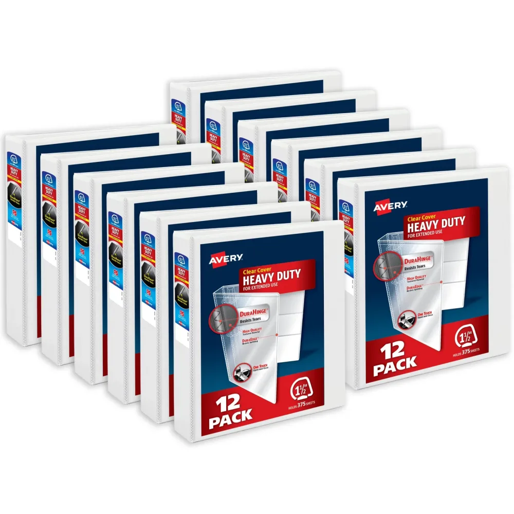 General Classroom 1.5" 12 pack heavy-duty