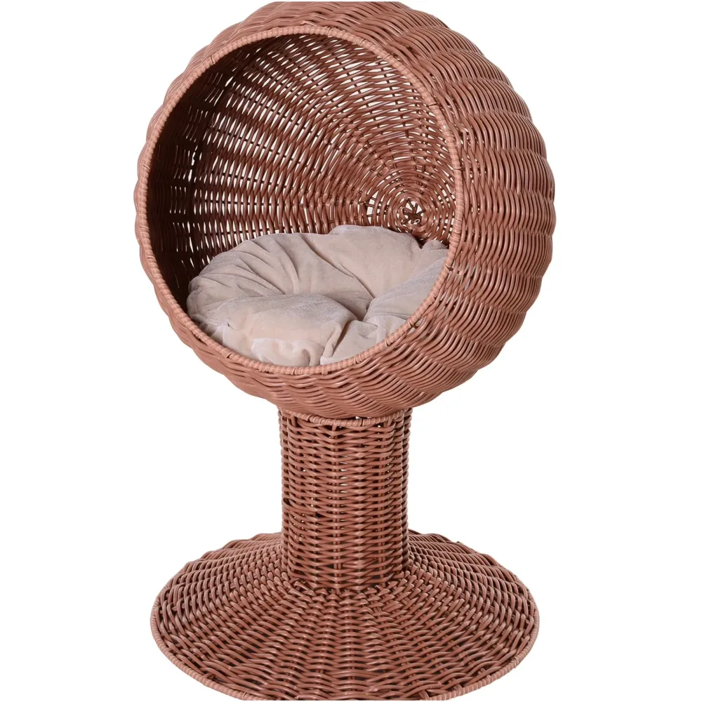 Cat Bed brown 4" 6"
