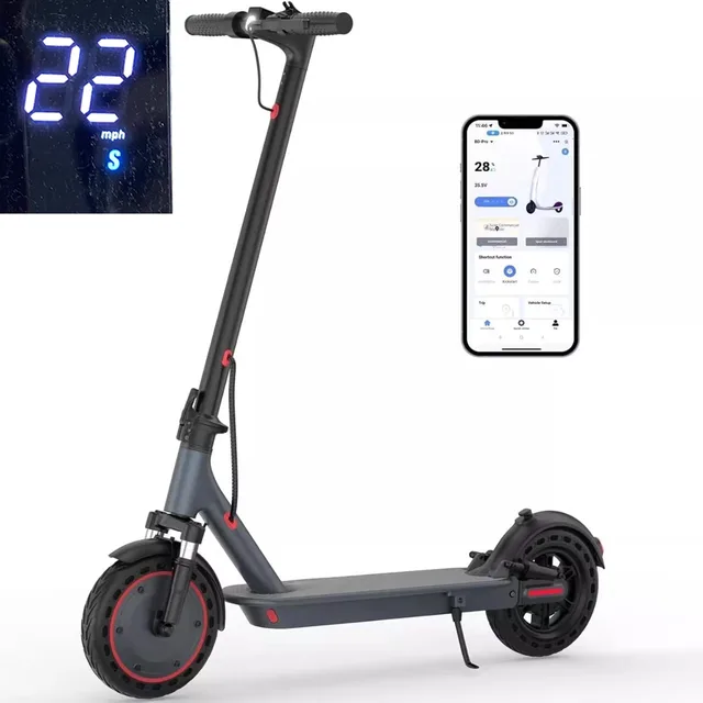 Electric Scooter 10 inch 500w led