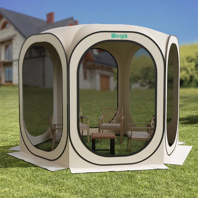 Camping 6' portable beige