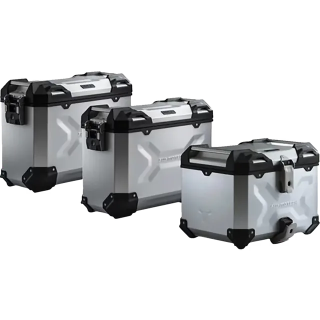 Luggage System silver 45 liter 37 liter