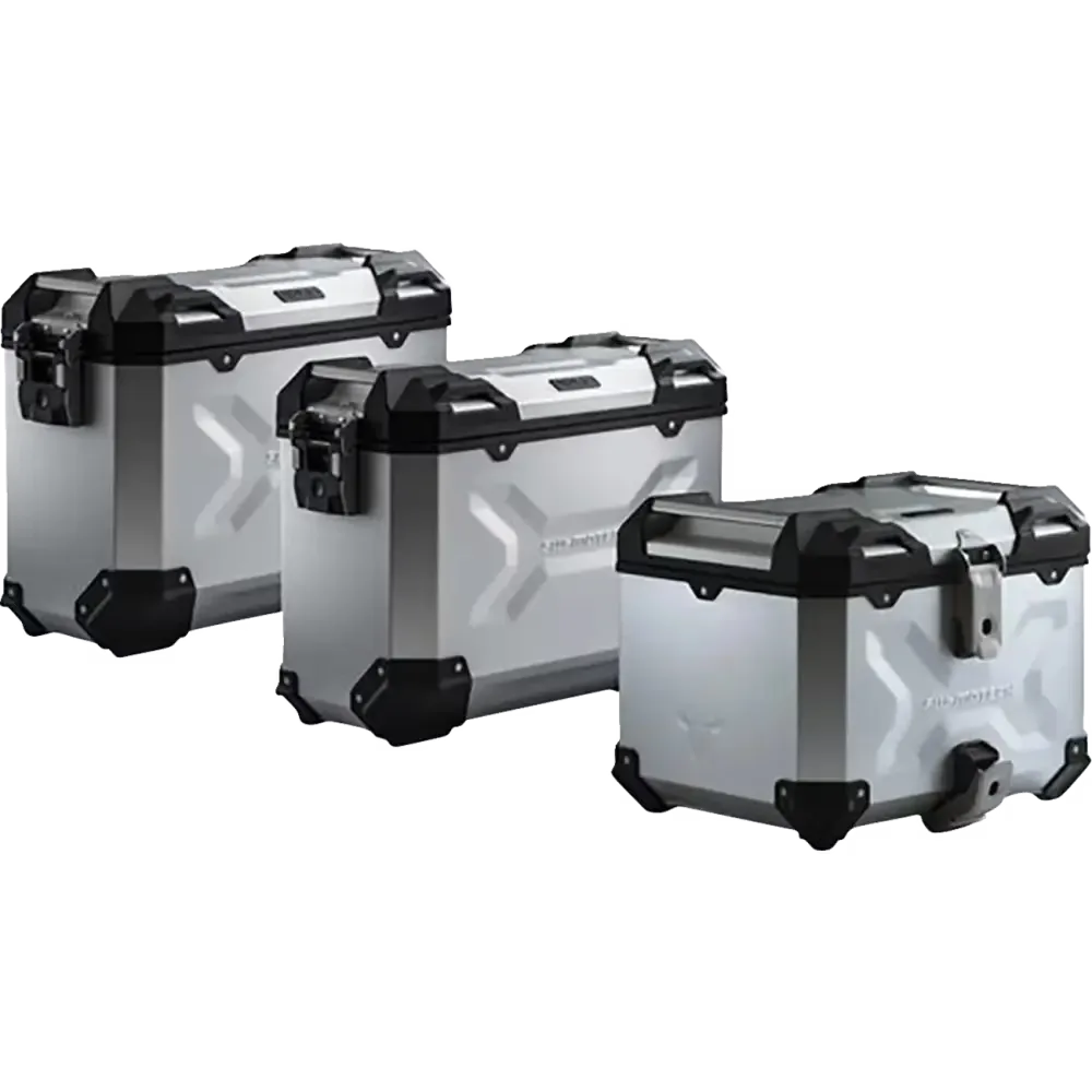 Luggage System silver 45 liter 37 liter