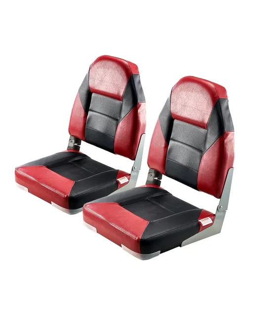 Boat Seat folding waterproof black