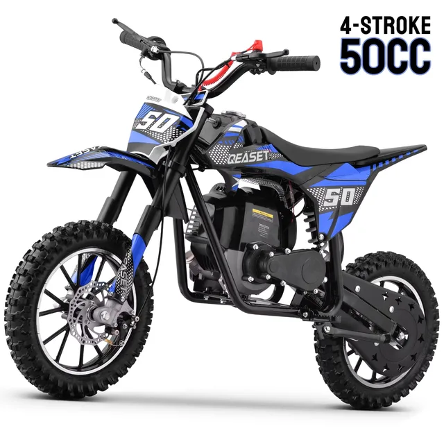 Dirt Bike red blue 47.2 inches