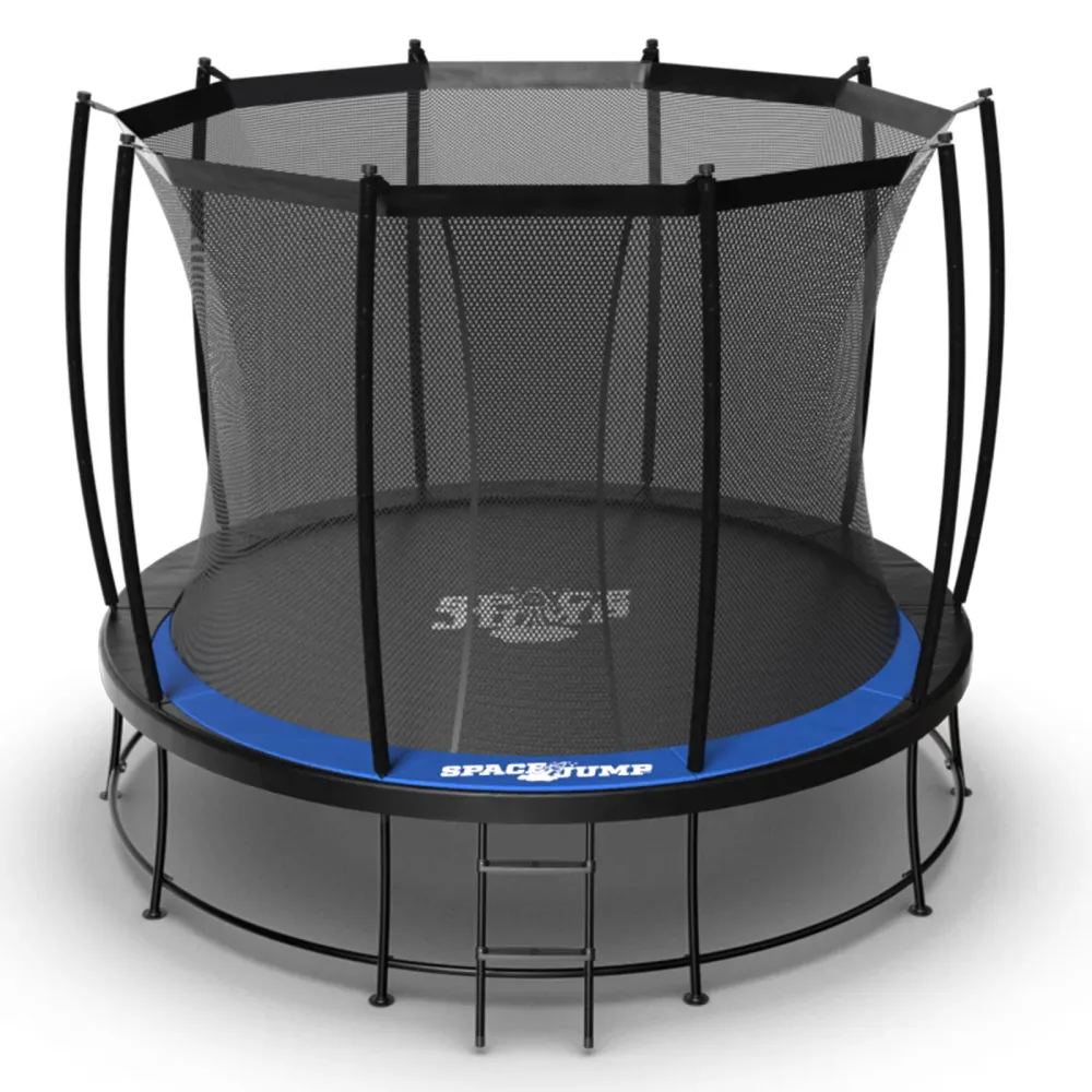 Backyard Play 10 foot black blue