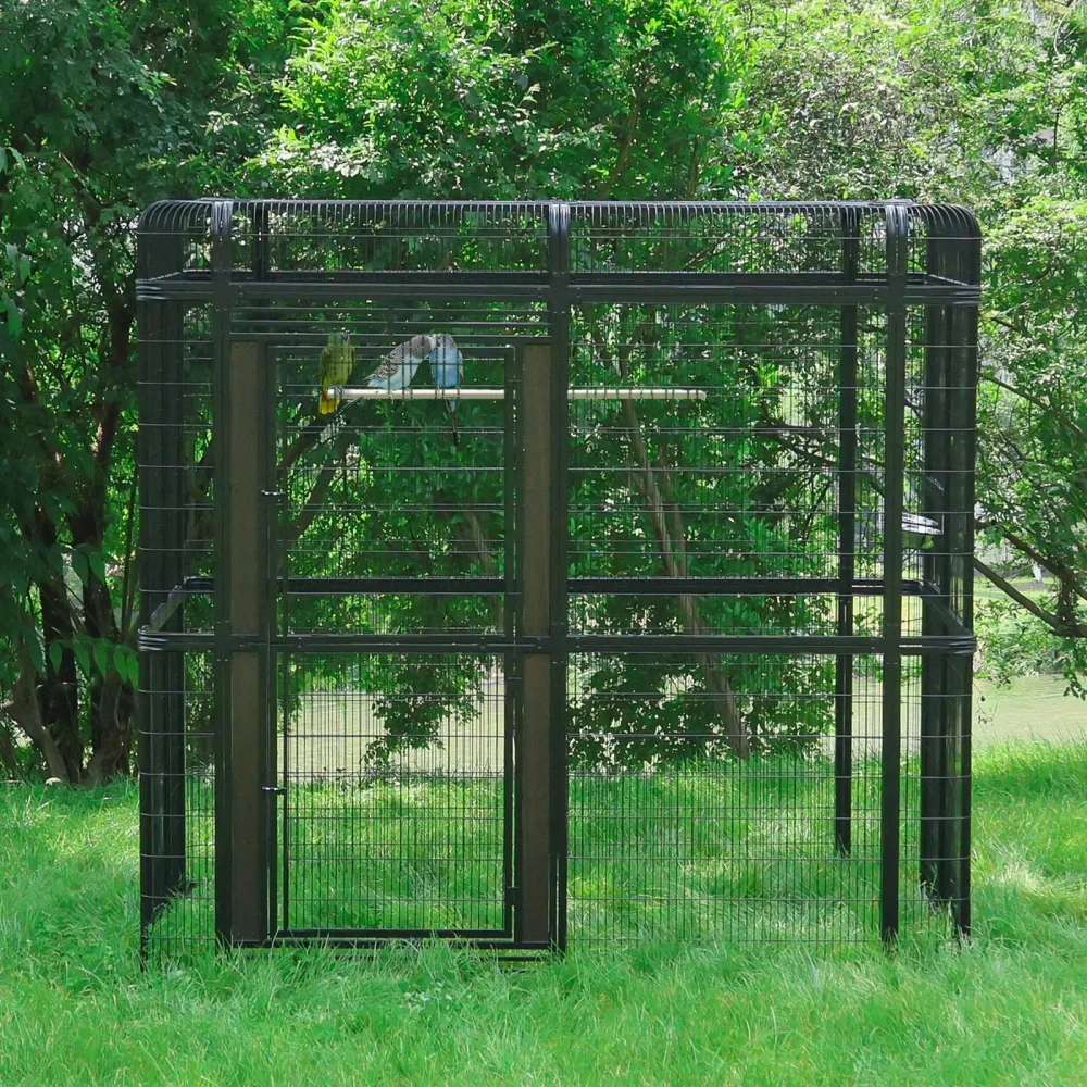 Bird Cage 87in brown black