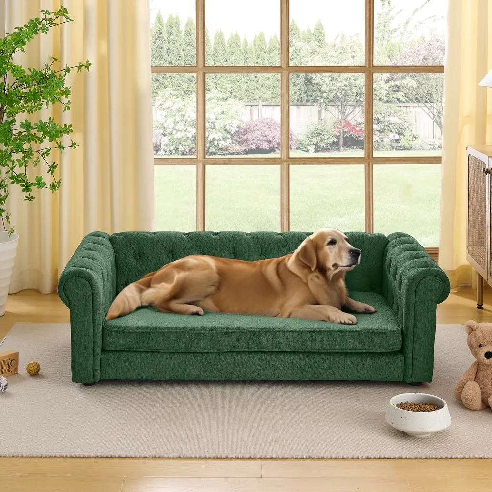 Sofa Bed green portable