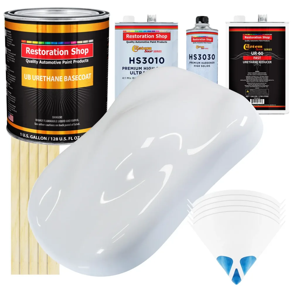 Auto Paint white 1 gallon 2 gallons