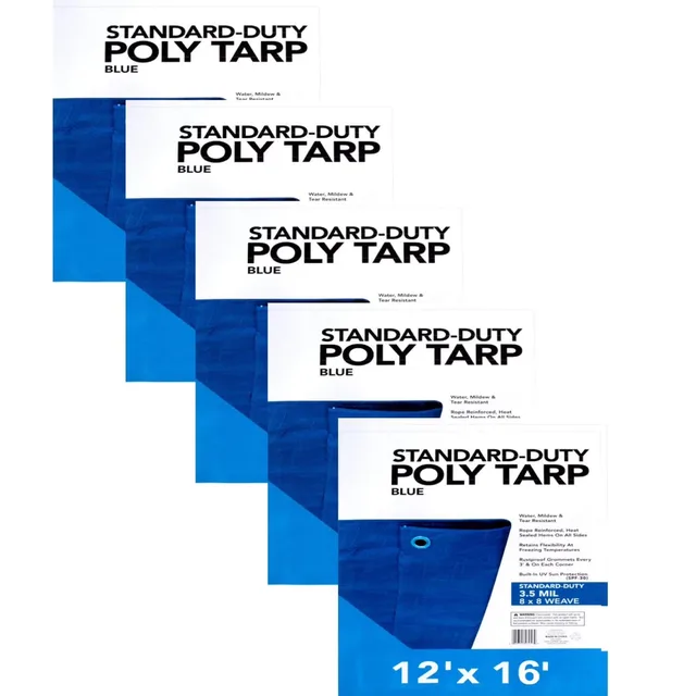Cover 10 pack waterproof blue