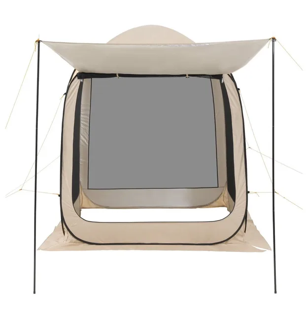 Tent 4-6 person portable beige