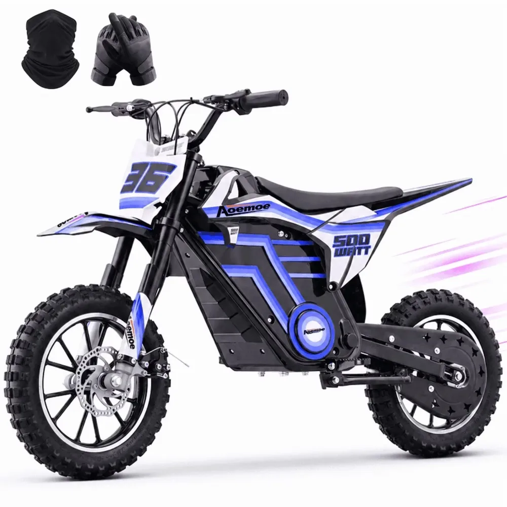 Dirt Bike 36v 500w yellow