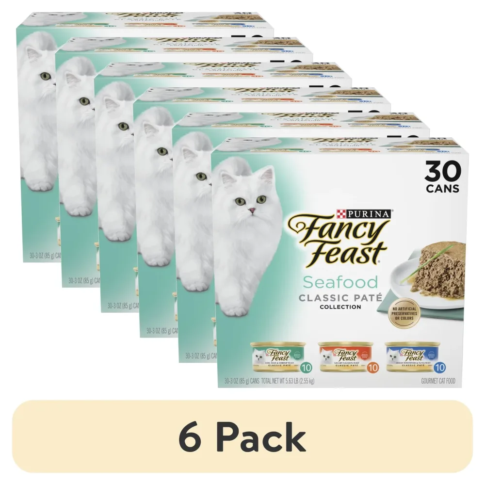 Cat Food 6 pack 3 oz 30 pack
