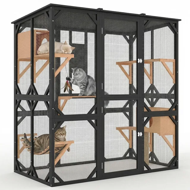 Furniture & Enrichment 70" 66.5 inches weatherproof