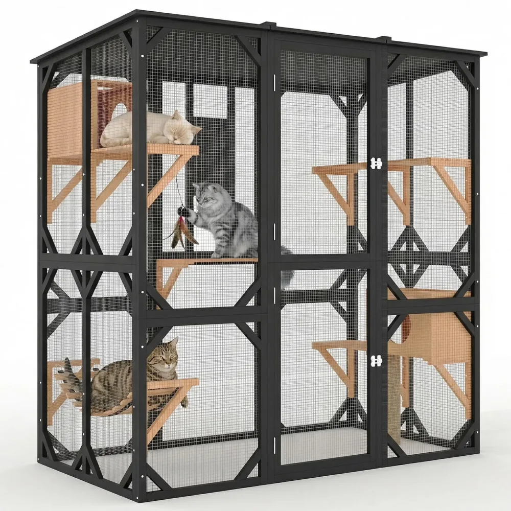 Furniture & Enrichment 70" 66.5 inches weatherproof