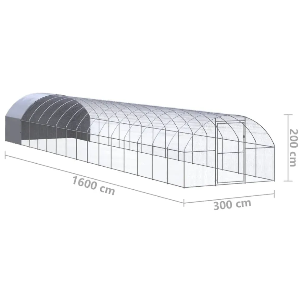 Chicken Coop 9.8' 5' 6'