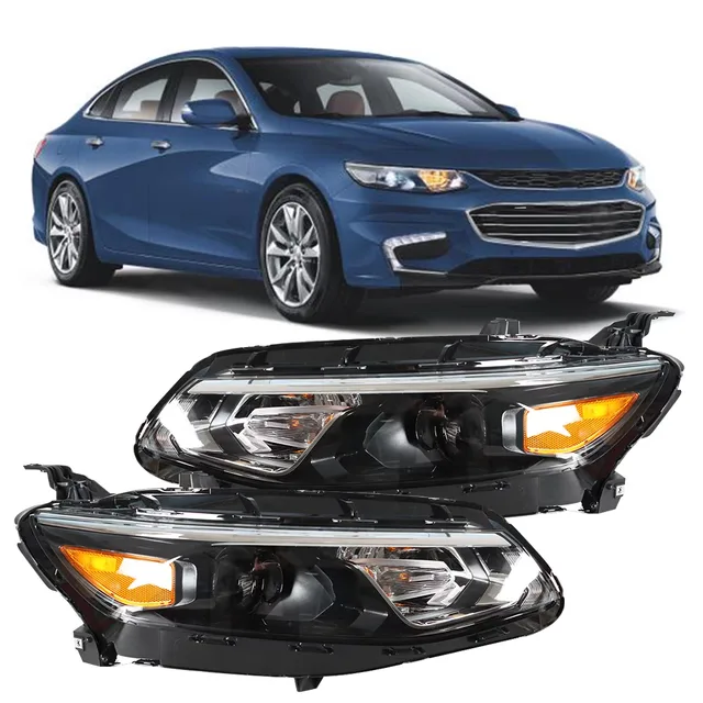 Projector Headlight 1 pair waterproof
