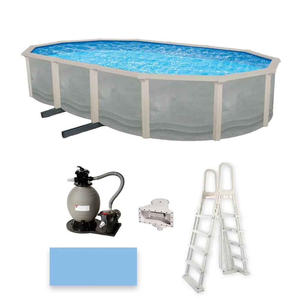 Ground Pool blue 15 ft 701 lb
