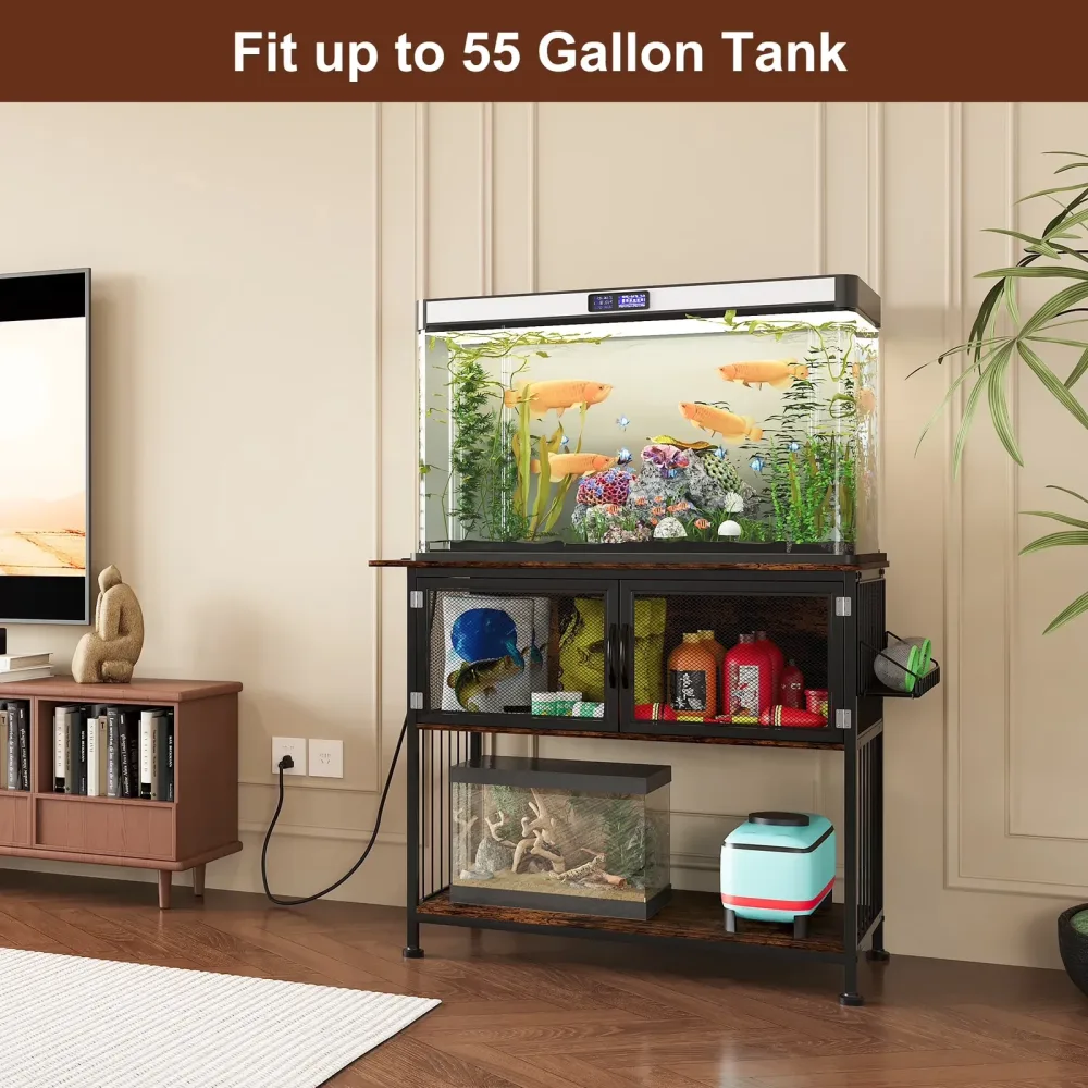 Fish Tank 40-55 gallon 31.3 in black