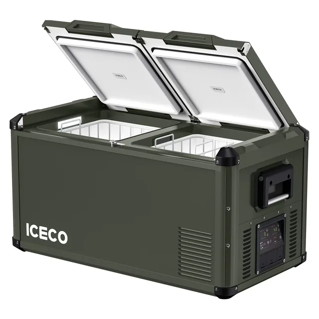 Freezer 12v portable green
