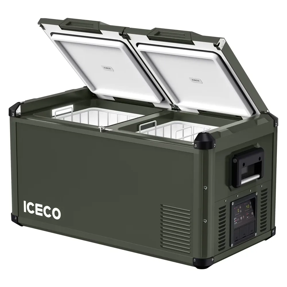 Freezer 12v portable green