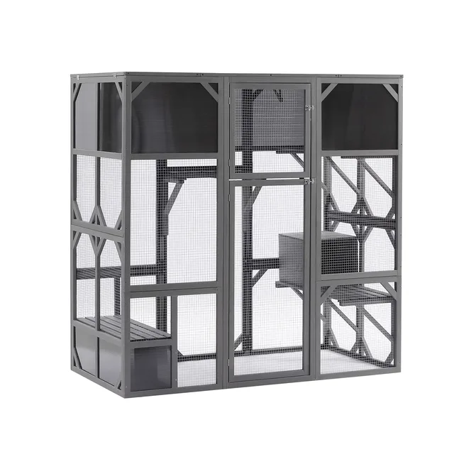 Furniture & Enrichment weatherproof grey 67.5"