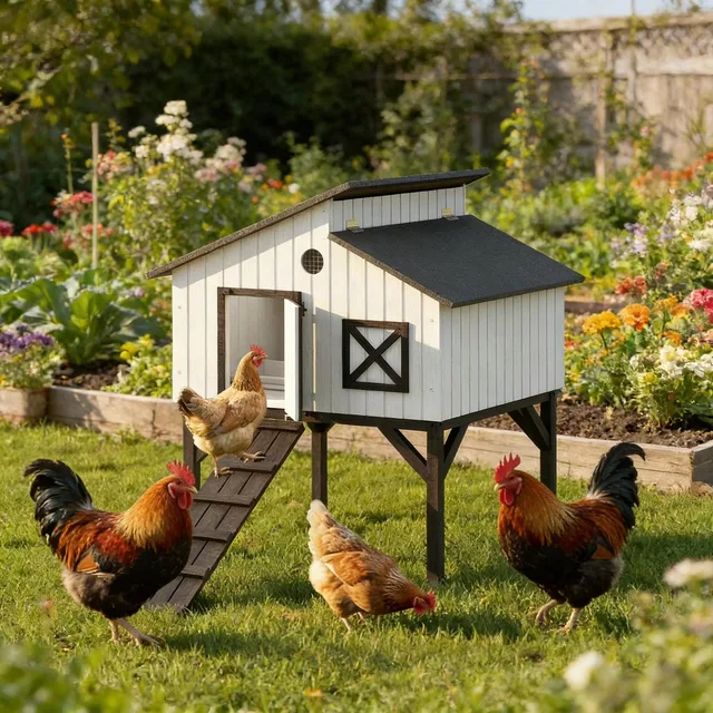 Chicken Coop 51.6" 37.2" 45.4"