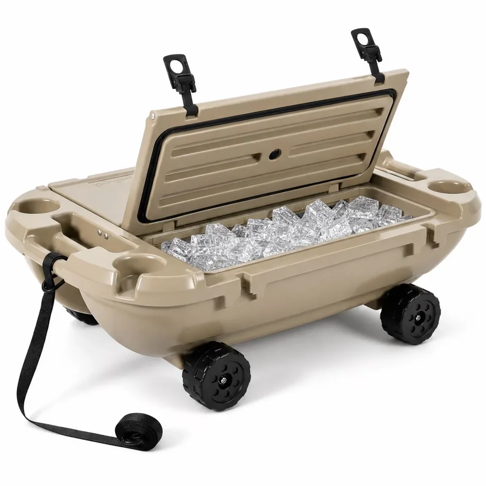 Cooler waterproof gray insulated