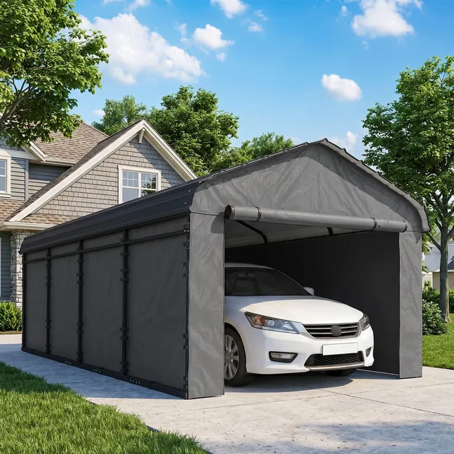Metal Carport 12' 20' waterproof