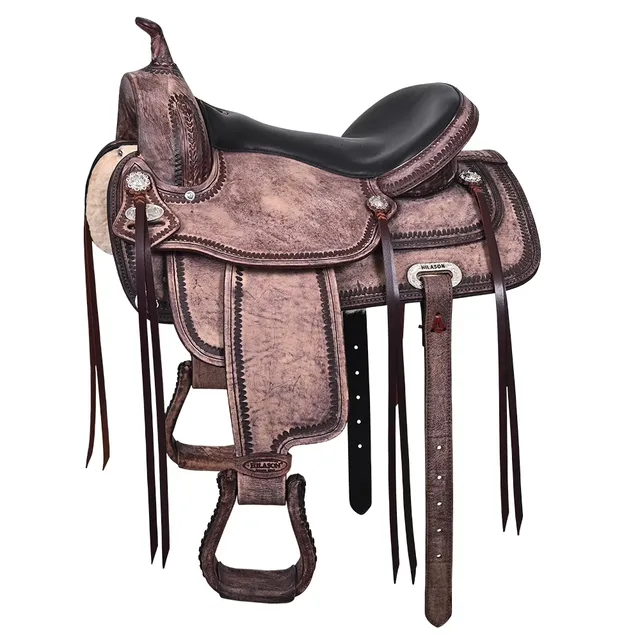 Horse Saddle 16 in 14" brown