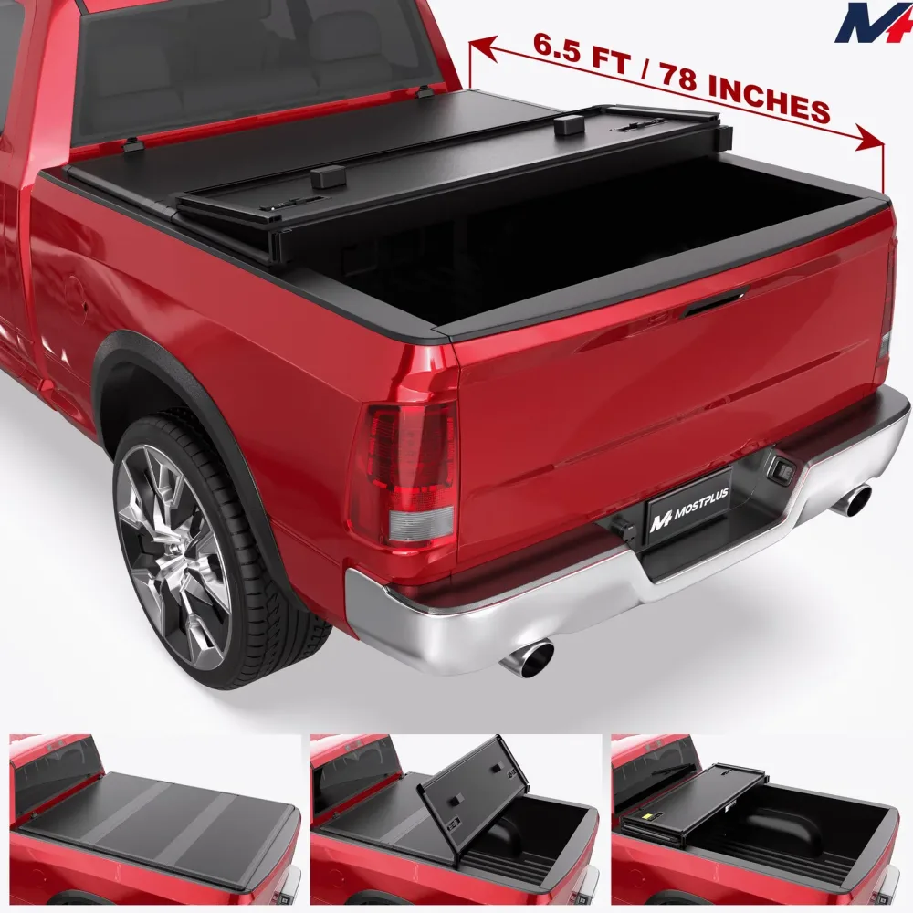 Tonneau Cover 6.5ft 6.4' 75.9"