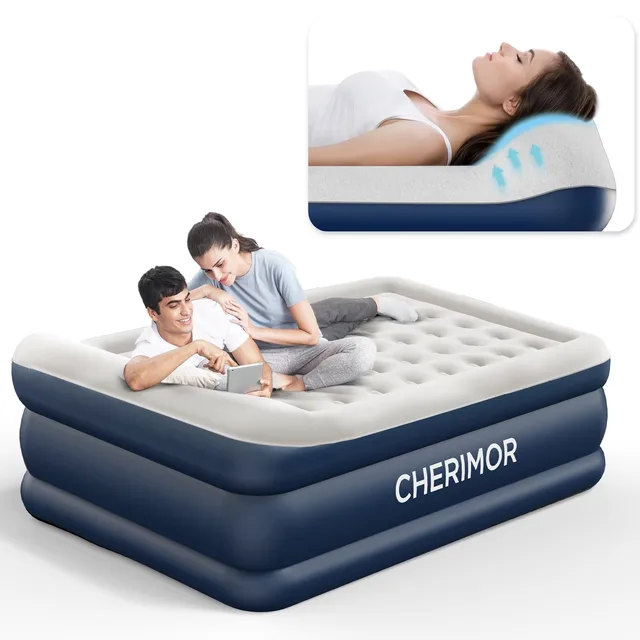 Air Mattress 20.5" 800 lb blue