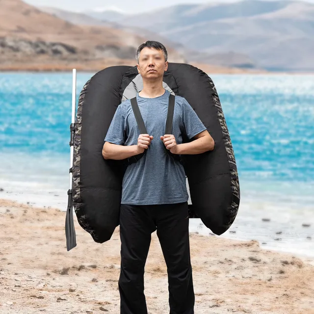 Inflatable Fishing 130kg portable adjustable