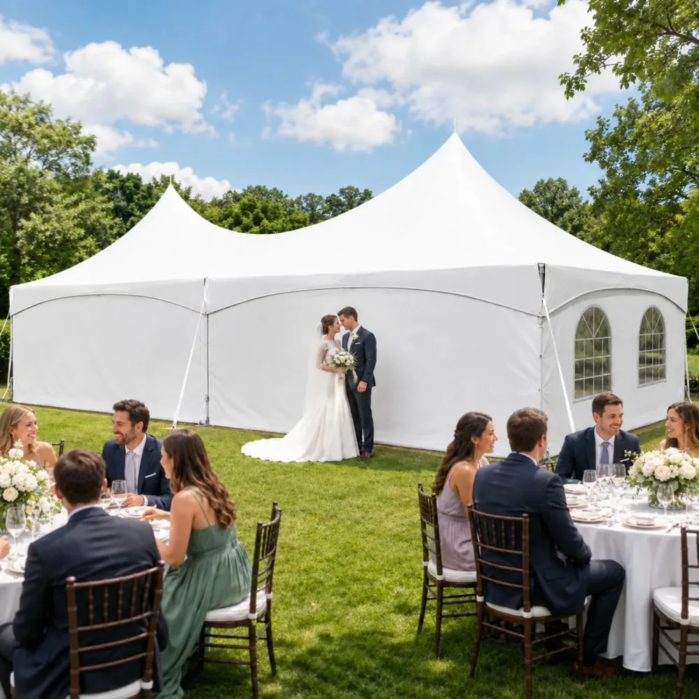 Wedding Canopy 20 ft 30 ft white