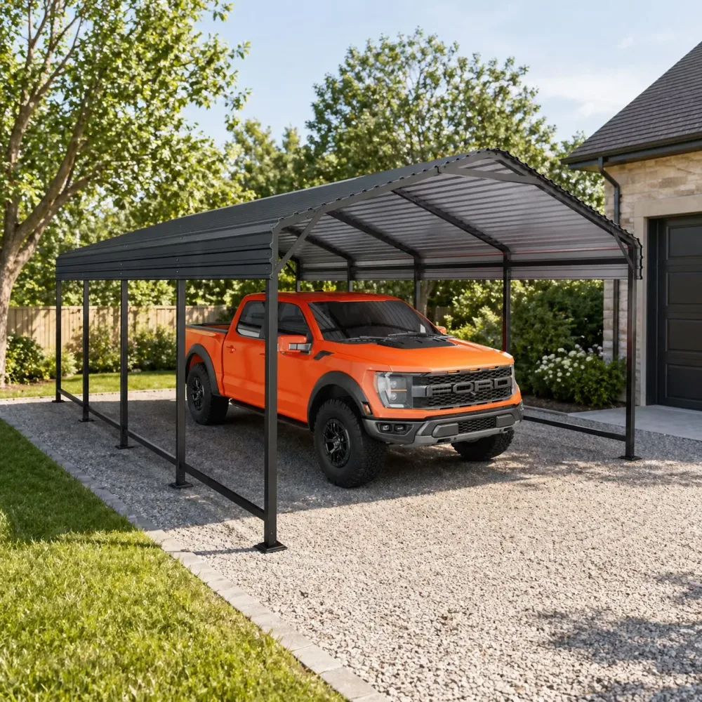 Carport 12' 20' heavy-duty