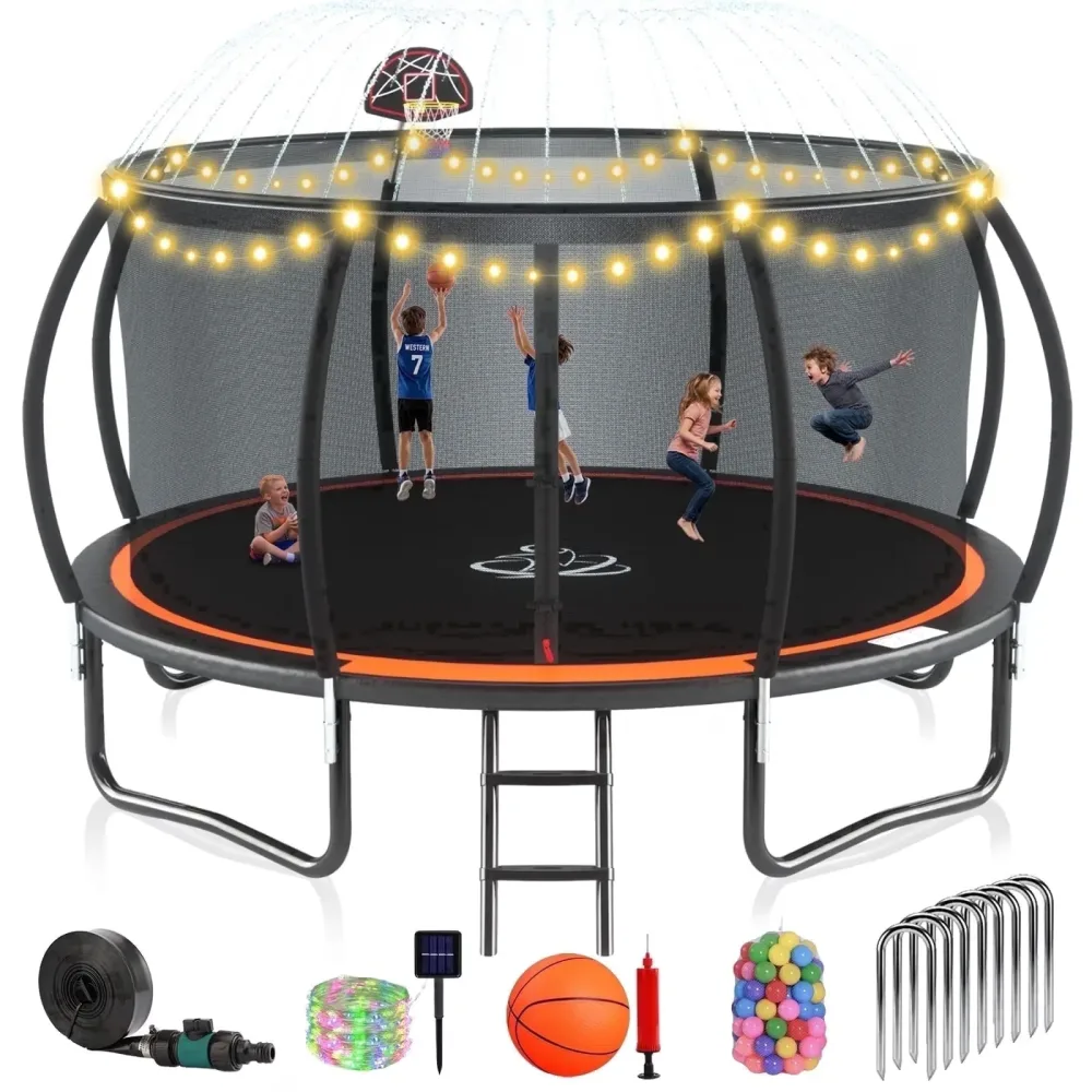 Backyard Play 14" heavy-duty black