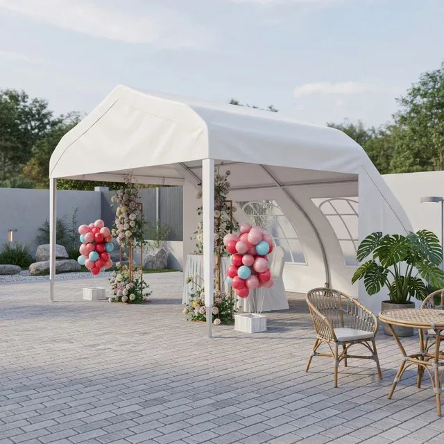 Canopy Gazebo 40 ft white 20 ft