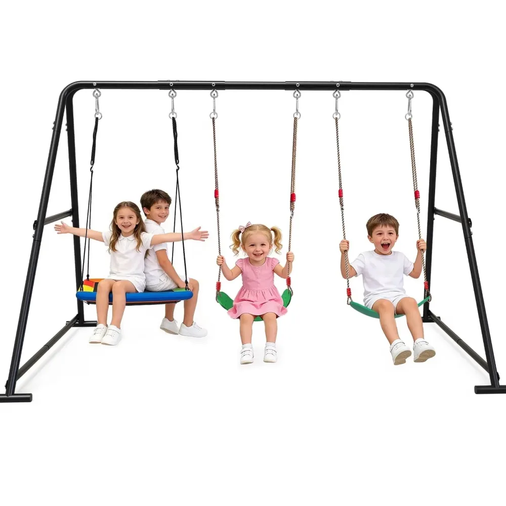 Backyard black 600 pounds adjustable