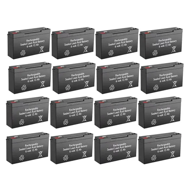 Battery rechargeable 6 volt