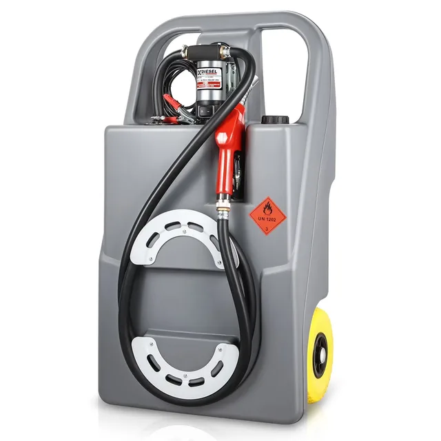 Fuel Tank 26 gallon portable grey