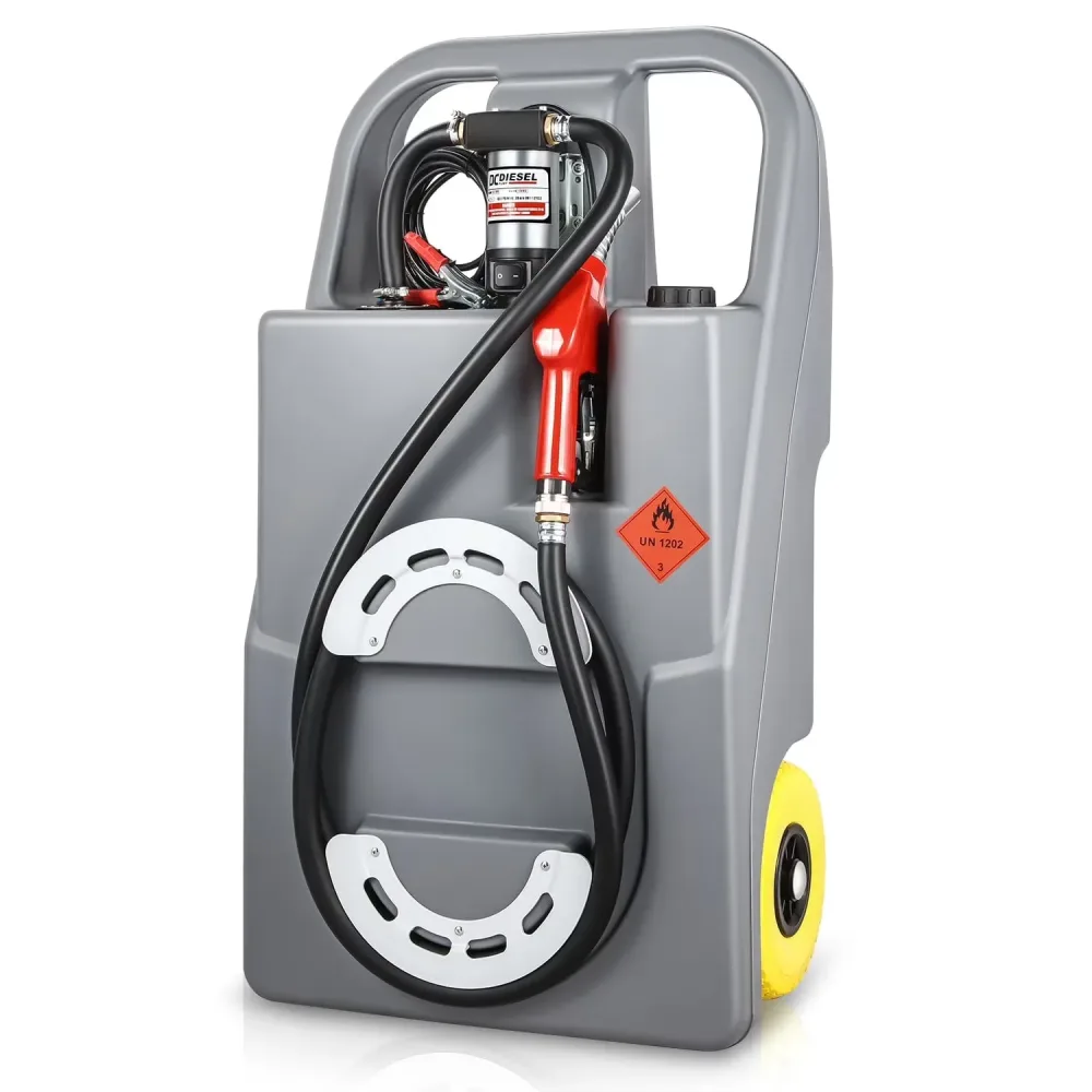 Fuel Tank 26 gallon portable grey
