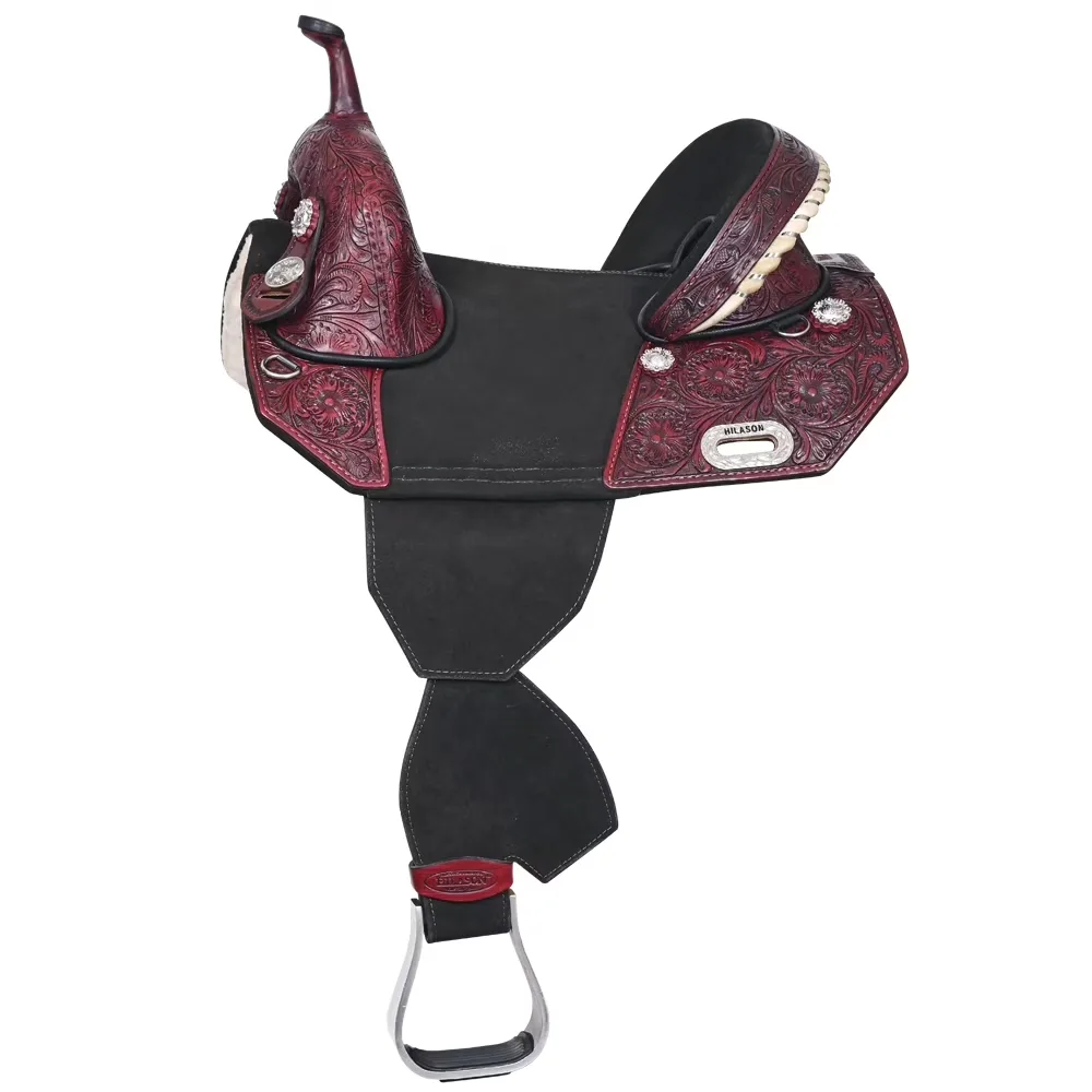 Leather Saddle 15" 8 inches 25 inch
