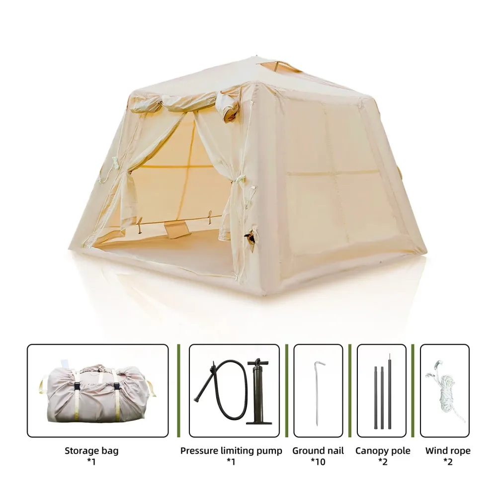 Glamping Tent waterproof 2-3 person heavy-duty
